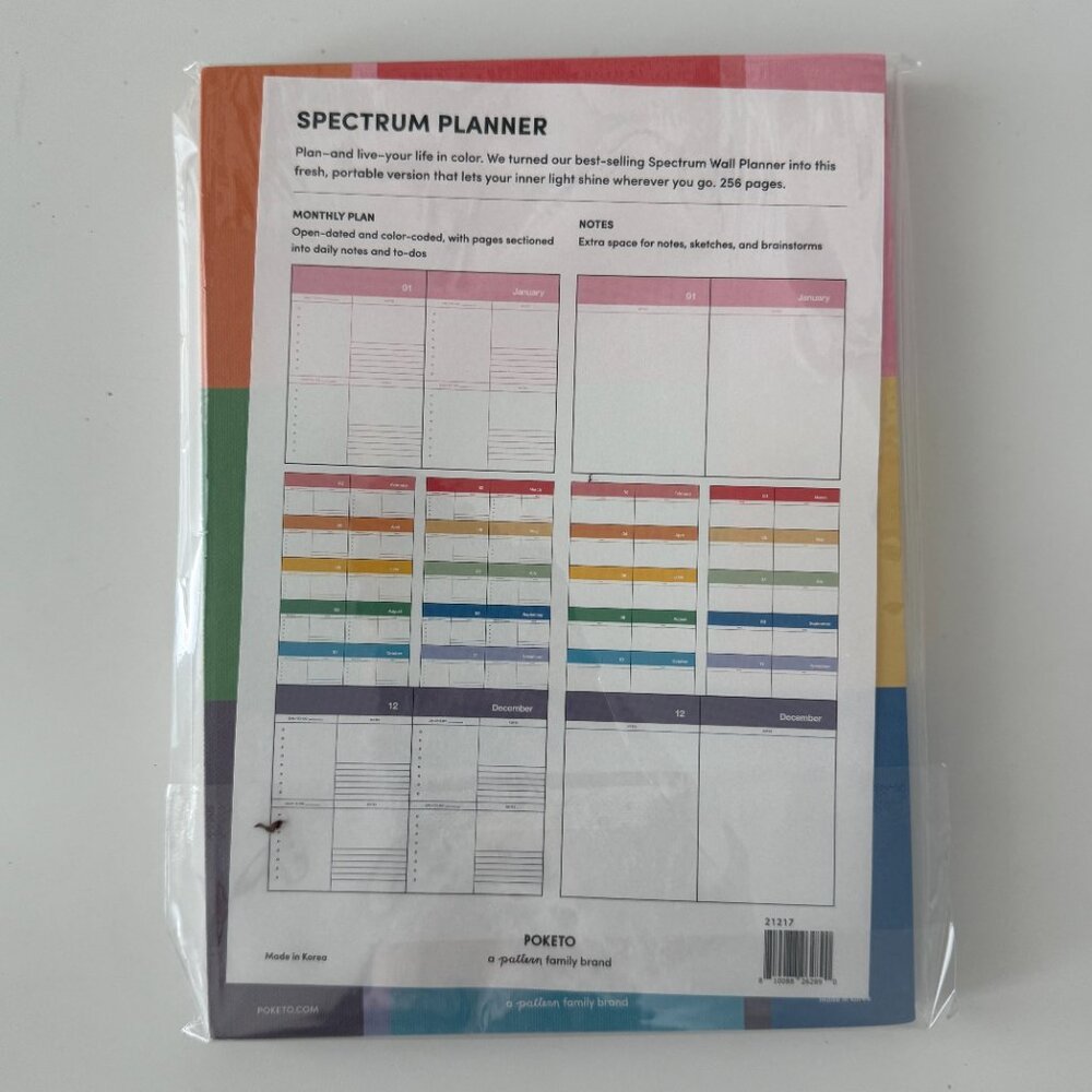 NWT Poketo - Spectrum Planner - Picture 2 of 5